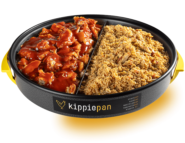 Combimaaltijdpan Nasi en Kip in Pangangsaus XXL