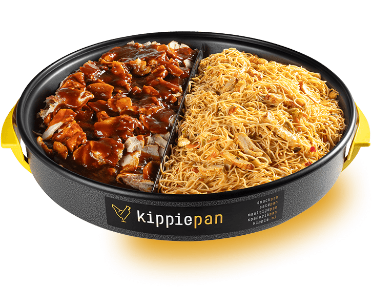 Combimaaltijdpan Mihoen en Kip in Ketjapsaus XXL