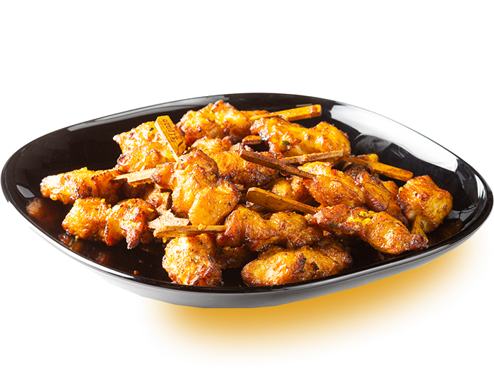 Mini Kip Saté (Kerrie/Knoflook) - 10 stuks