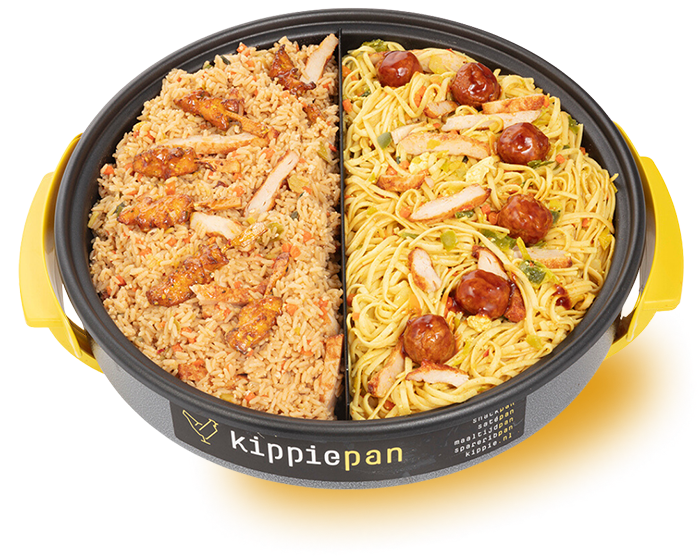 Maaltijdpan Bami en Nasi