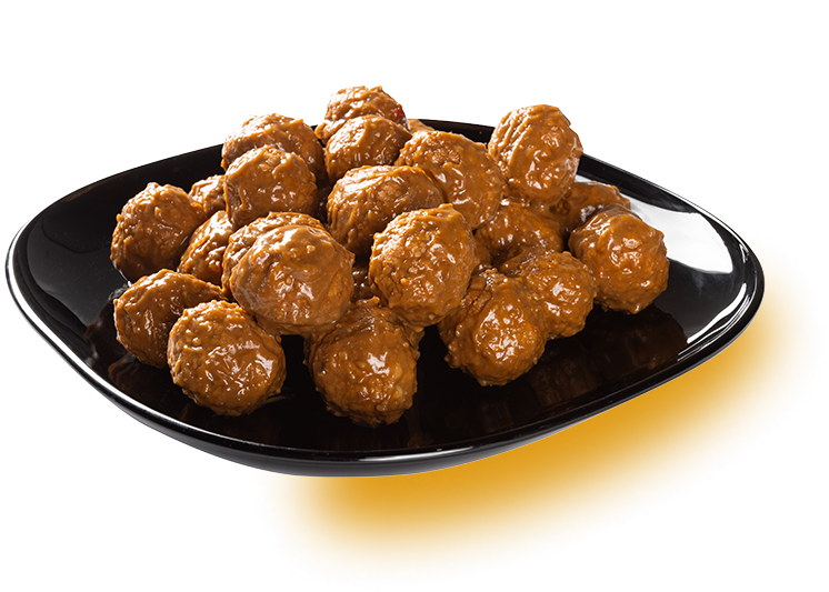 Kip Balletjes (Pindasaus) - 10 stuks